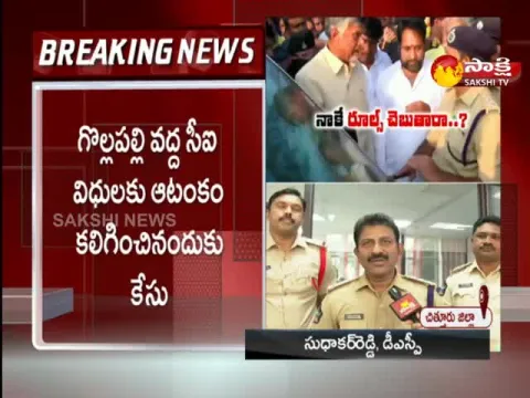 Chittoor Police Filed 3 Cases On Chandrababu
