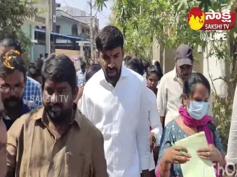 Chevireddy Bhaskar Reddy Son Mohith Reddy Participated in Gadapa Gadapaku Mana Prabhutvam Program