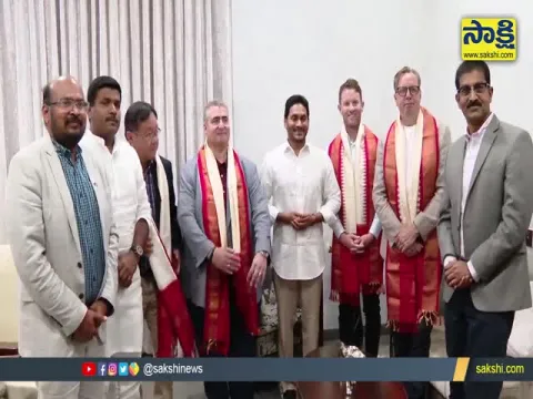 Australian MPs Trade Delegation Calls on AP CM YS Jagan Mohan Reddy