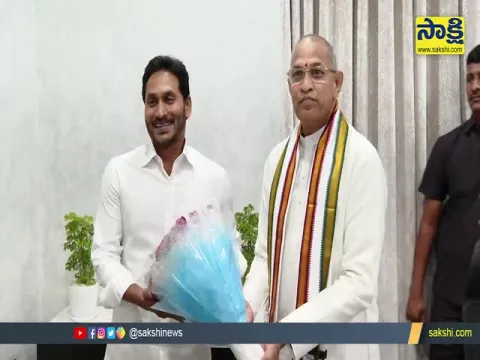 Chaganti Koteswara Rao Meets AP CM YS Jagan