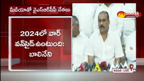 YSRCP Leaders Pressmeet In Tirupati 