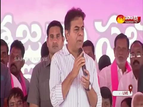 Minister KTR Speech At Hanmakonda Public Meeting