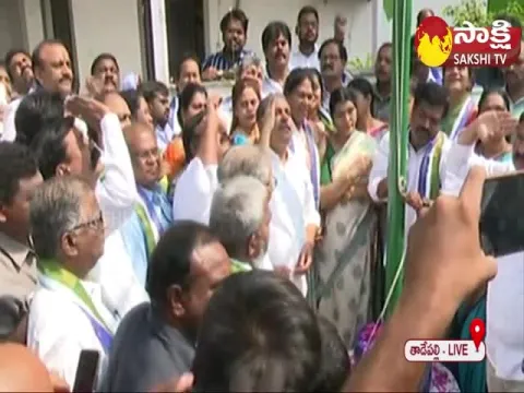 YSRCP Formation Day Celebrations In Tadepalli 