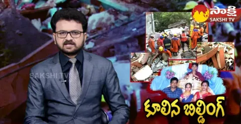 Building Collapsed In Vishakapatnam 