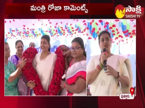 Minister Roja Comments On TDP And Chandrababu