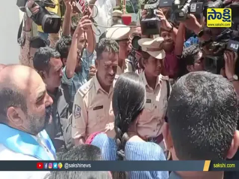 Hyderabad: High Tension At YSRTP Chief YS Sharmila