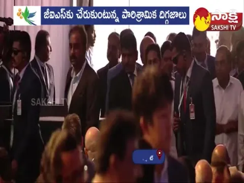 CM Jagan Grand Welcome To Delegates At Investors Summit 2023