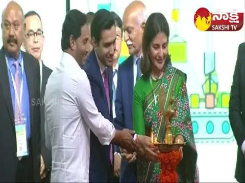 CM YS Jagan Inaugarates AP Global Investors Summit 2023
