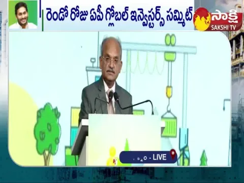 AP CS Jawahar Reddy Speech In Global Investors Summit 