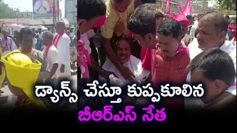 Jagtial BRS Party Leader Suddenly Collapsed Later Died In Hospital