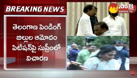 Supreme Court About Telangana Pending Bills Issue