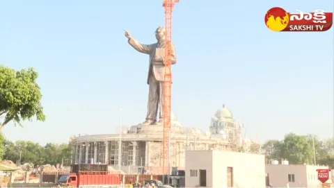Dr BR Ambedkar 125 Feet Statue Ready To Inaugurate In Hyderabad