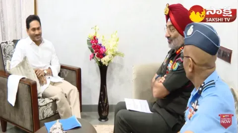 NCC DG Gurbirpal Singh Met With CM YS Jagan At Tadepalli Camp Office