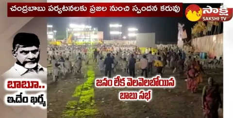 Chandrababu Machilipatnam Public Meeting Failed 
