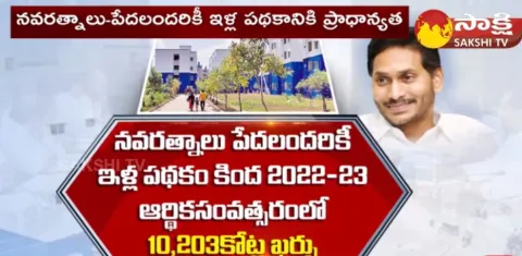 CM YS Jagan About TIDCO Houses