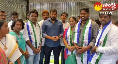 Another Shock To Chandrababu TDP Leaders Joins YSRCP 