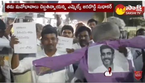 Dalit Leaders Burnt Effigy Of TDP Nara Lokesh