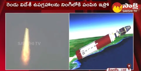 ISRO Launches PSLV-C55 Mission From Sriharikota With 2 Singaporean Satellites