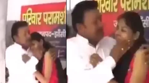 Viral Video Wife Complains In Police Station Against Husband 