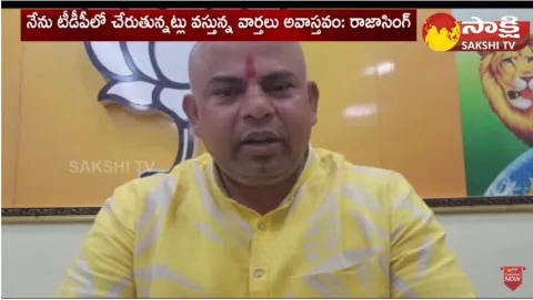BJP MLA Raja Singh Gives Clarity On Joining In TDP Party