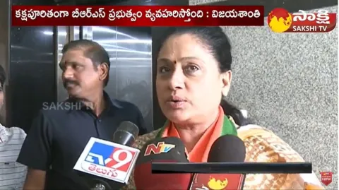 BJP Leader Vijayashanti Fires On CM KCR