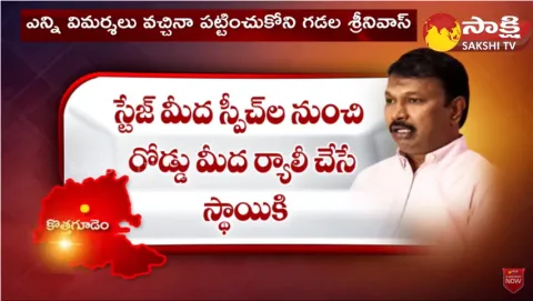 Gadala Srinivasa Rao Political Ambition Kothagudem Constituency