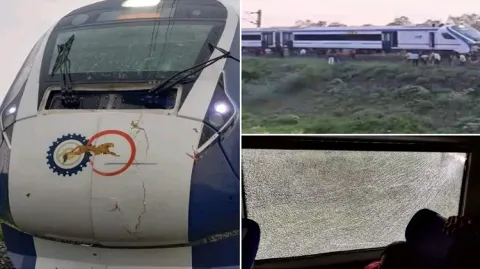 Video Howrah Puri Vande Bharat Express Cancelled After Hailstorm 