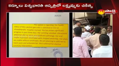 MP Y S Avinash Reddy Mother Health Buliten Released