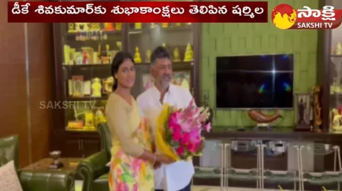 YS Sharmila Meets Karnataka Deputy CM DK Shivakumar