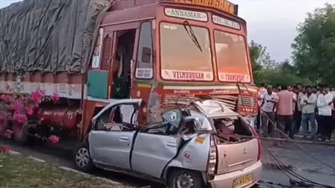 Road Accident In Koppal District Karnataka 