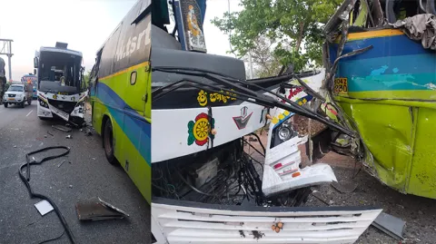 Allu Arjun Pushpa 2 Artists Bus Accident