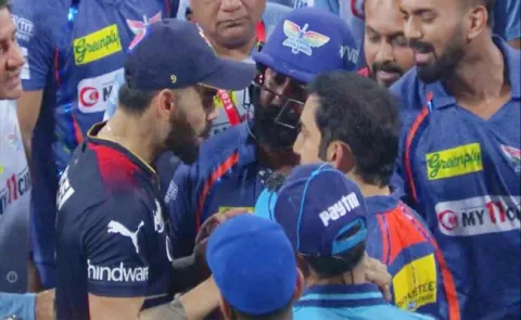 Virat Kohli And Gautam Gambhir  Fight In IPL 2023