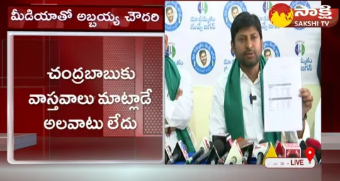 MLA Kotaru Abbaya Chowdary Comments On Chandrababu