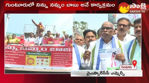 MLC Dokka Manikya Vara Prasad Fires On TDP Manifesto
