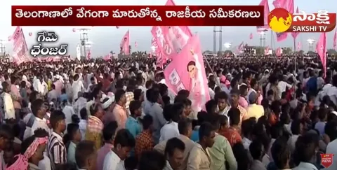 Magazine Story: Telangana Congress Graph Increasing Gradually