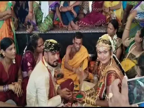 Veeru Married To Transgender Radhika In Mahabubabad
