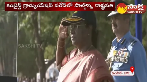 President Murmu Reviews Combined Graduation Parade At Air Force
