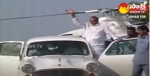 YS Rajasekhara Reddy Grand Mass Entry