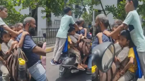 garam garam varthalu 8 Peoples On A Scooter 