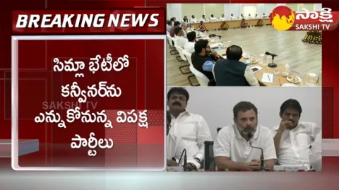 Rahul Gandhi In Opposition Parties Meeting