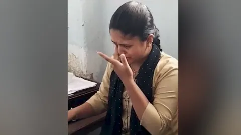 Woman Staff Cries Due To Work Pressure In Raichur
