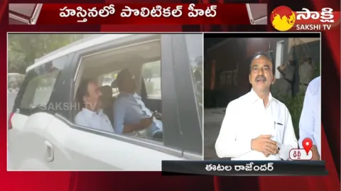 Komatireddy Rajagopal Reddy And Etala Rajender Met With JP Nadda In Delhi 