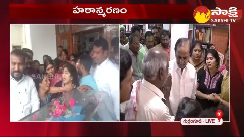 CM KCR Pays Tribute To Sai Chand 