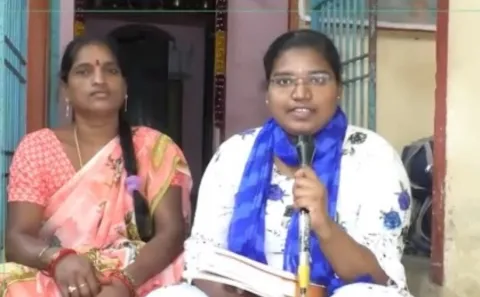 Because Of Jaganannas Vidyadevena Scheme We Dont Need To Take Loans For Our Daughter Education