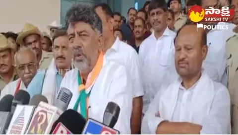 DK Shivakumar Gets Emotional