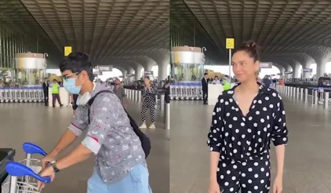 Aditi Rao Hydari And Siddharth Spotted In Airport