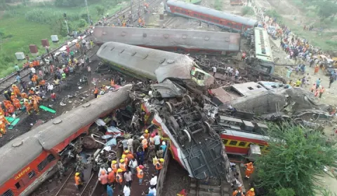 Coromandel Express Train Incident Video Viral 