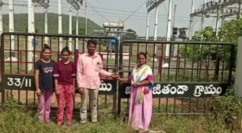 Man Locked Sub Station Over Job Assurance In Khammam 