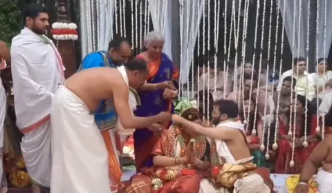 Finance Minister Nirmala Sitaraman Daughters Wedding