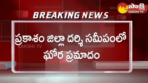 Road Incident In Prakasam District Bus Plunged Into Sagar Canal 